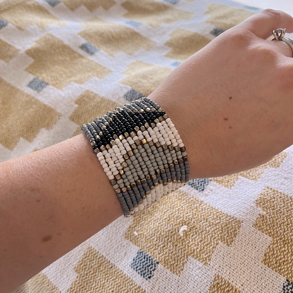 Trades of Hope Beaded Cuff Bracelet